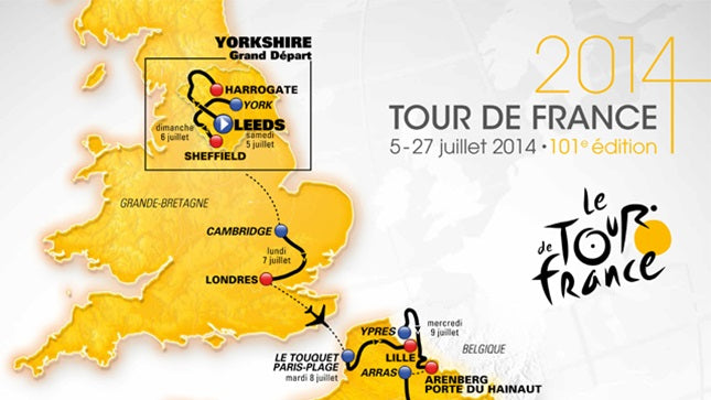 Le Tour in the UK