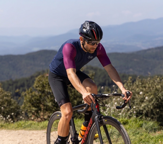 EvoSprint Short Sleeve Jersey Braccia Viola
