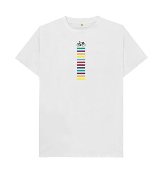 White Swift Stripes T-Shirt