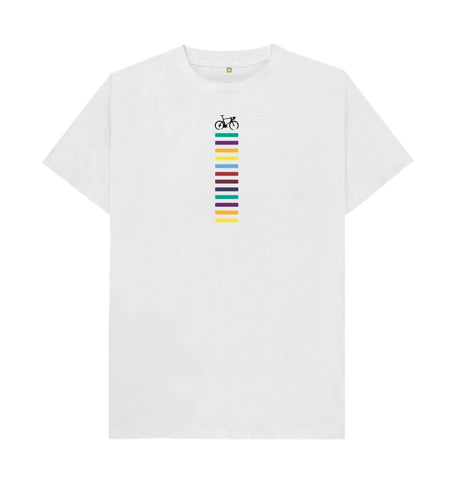 White Swift Stripes T-Shirt
