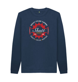 Navy Blue Shutt Crest Sweatshirt