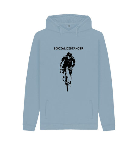 Stone Blue Social Distancer Hoodie