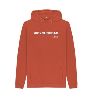 Rust Cycling Dad Hoodie